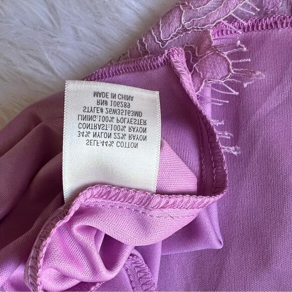 New Francesca’s Mi Ami Lavender Dress Size Large - Picture 7 of 8